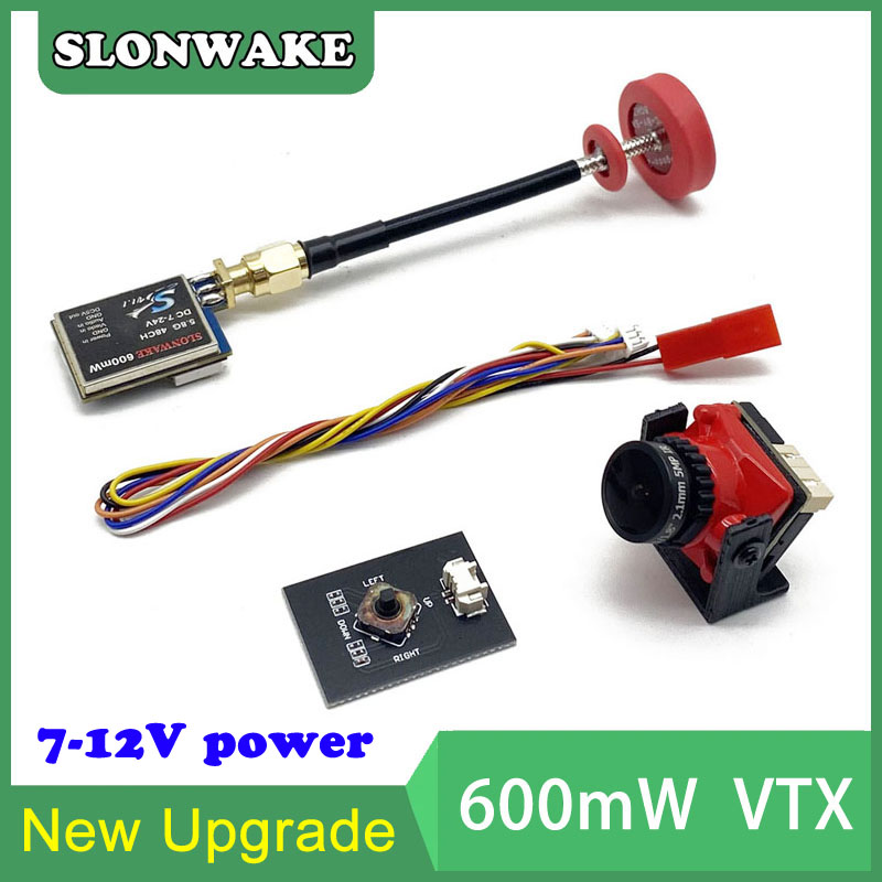 Drone Transmitter - 5.8 グラム 48CH 600mW 調整可能な VTX-CAM