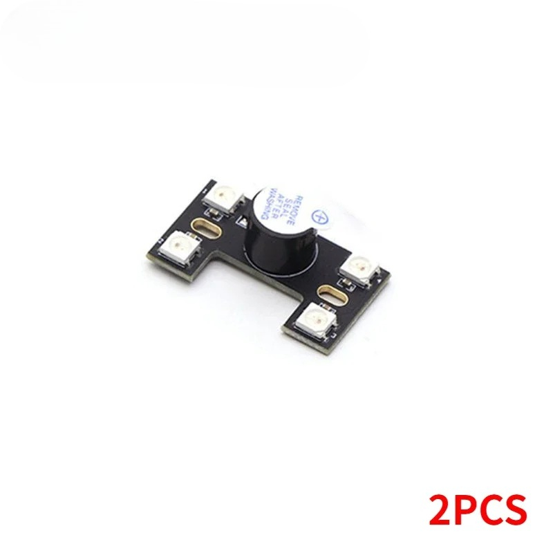 Drone Buzzer - 2 個 5V WS2812B LED テールライト内蔵大音量ブザーデュアルモード