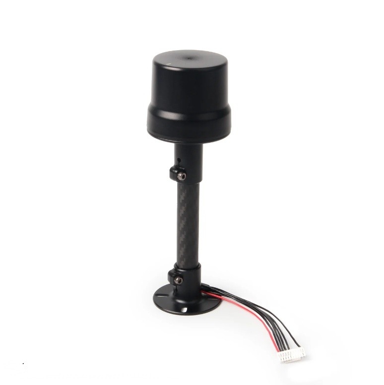 Drone Compass - NCZOBOE ZED F9P 超軽量ヘリカルアンテナ一体型GNSSモジュール、内蔵IST8310コンパス、26g、RC FPVドローン用