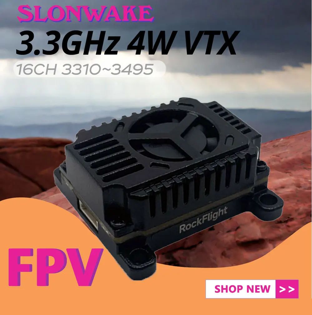 SLONWAKE FPV 3.3G 16CH 4000mW  - Drone Antenna のレビューと価格
