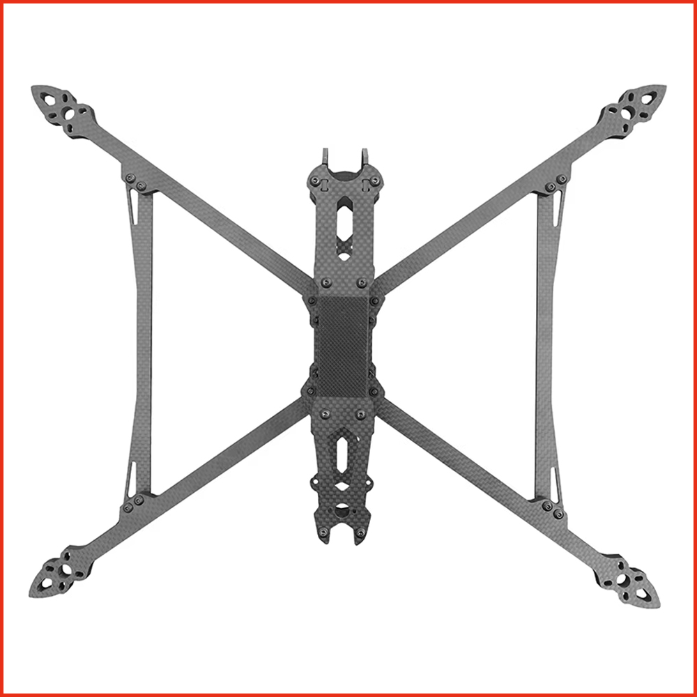 MARK V2 8/9/10インチ 3K カーボンファイバー - Drone Frame のレビューと価格
