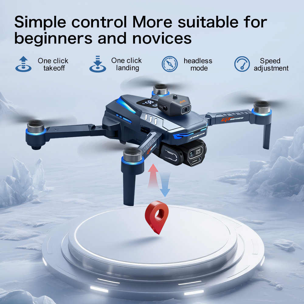 オリジナルGT8ドローン 8Kプロフェッショナルデュアルカメ - Drone Gps Mount のレビューと価格