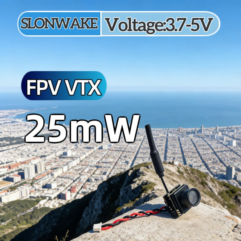 SLONWAKE FPV 25mW パワーシミュレーション  - Drone Frame のレビューと価格