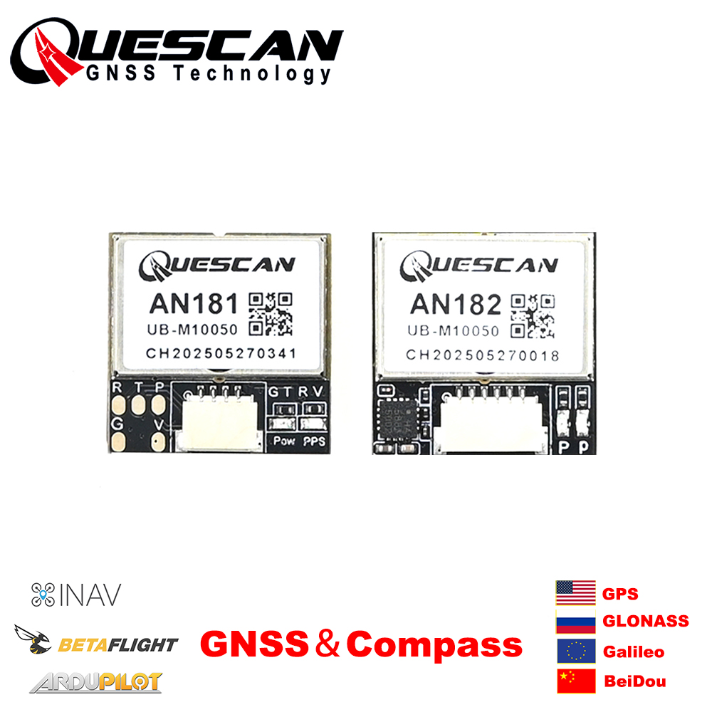 QUESCAN 18mm M10 GPS GNSSモジュール - Drone Compass のレビューと価格