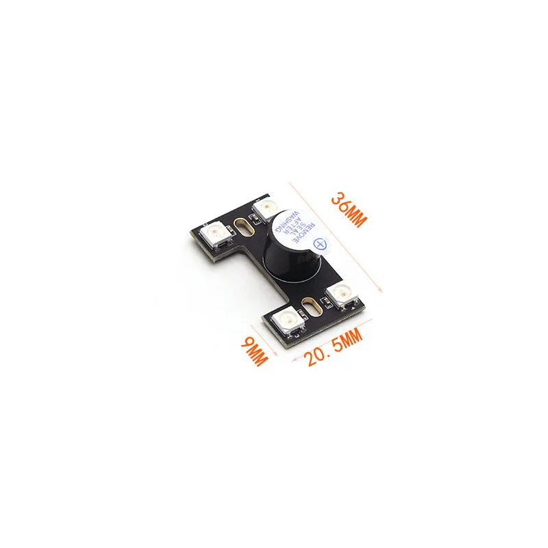 2 個 5V WS2812B LED テールライト内蔵大音量 - Drone Buzzer のレビューと価格