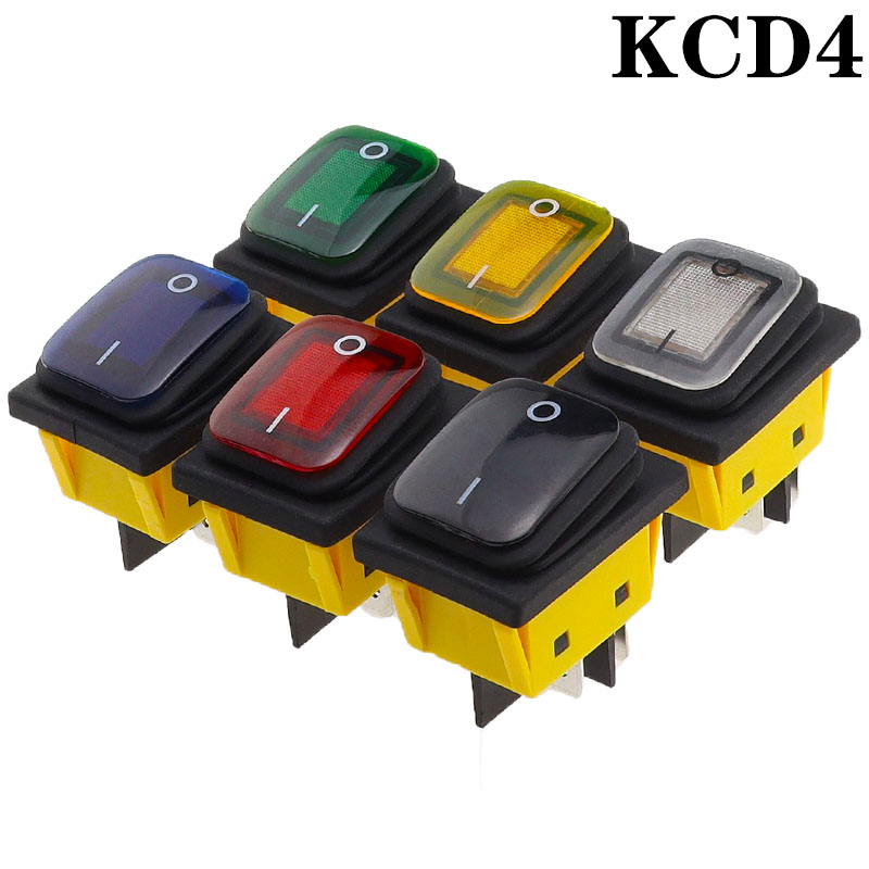 KCD4 オンオフ 30A/250V ヘビーデューティ 4  - Drone Buzzer のレビューと価格