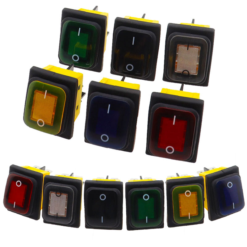 KCD4 オンオフ 30A/250V ヘビーデューティ 4  - Drone Buzzer のレビューと価格